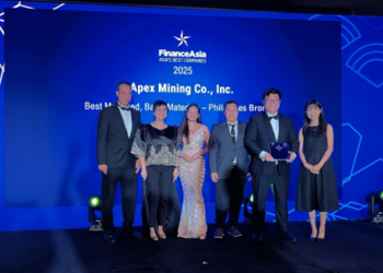 Responsible Mining Pays Off: Apex Mining Wins Regional Bronze for Best-Managed Company