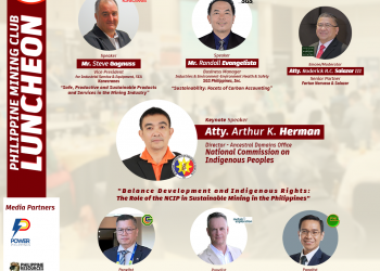 Philippine Mining Club Luncheon Forum – Advancing Sustainable Mining Practices